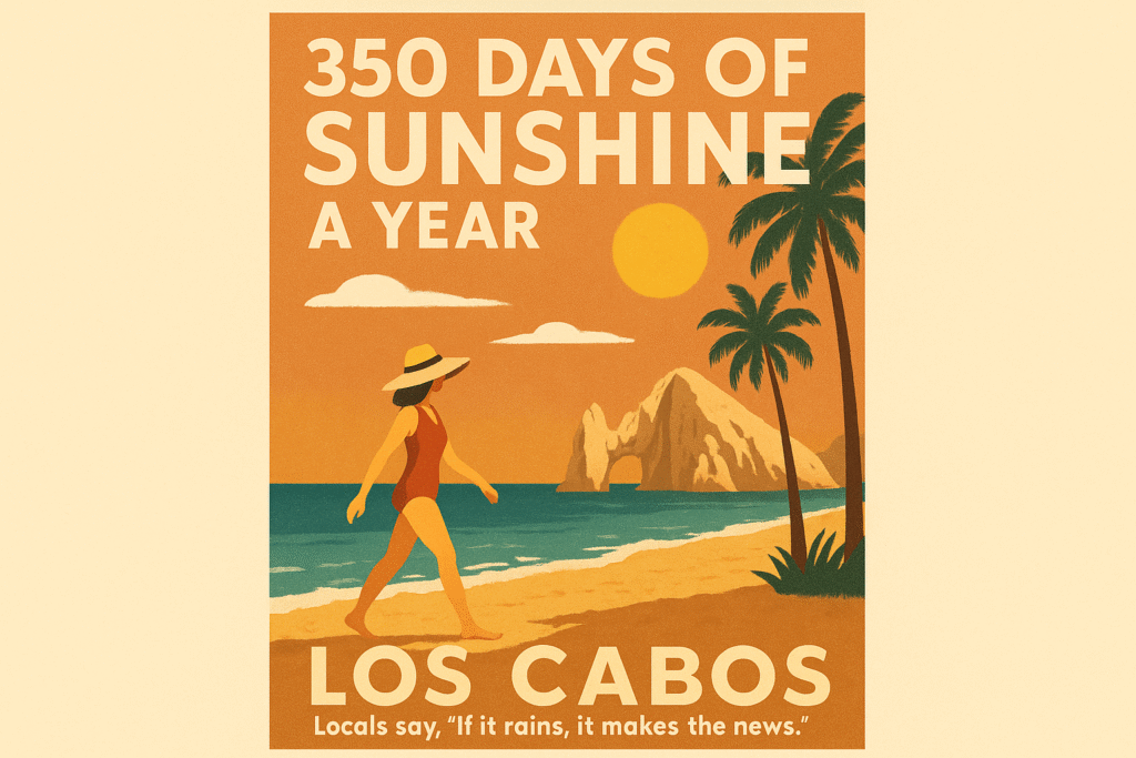 Los Cabos weather,,Los Cabos climate,,Sunshine in Los Cabos,,Best weather in Mexico,,Year-round sunshine Los Cabos,,Warm weather retirement destinations,,Sunny places to retire,,Los Cabos sunny days,,Baja California Sur weather,,Best climate for retirees,,Mexico coastal weather,,350 days of sunshine,,Los Cabos beach weather,,Warm winter destinations,,Mild climate retirement spots,,Sunny retirement destinations,,Best weather in Baja California Sur,,Los Cabos outdoor living,,Beach weather year-round,,Warm weather expat destinations,,Los Cabos sunny climate,,Mexico sunny beaches,,Retirement with year-round sun,,Best weather in North America,,Los Cabos perfect climate